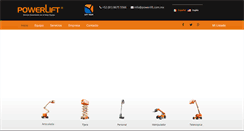 Desktop Screenshot of powerlift.com.mx