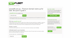Desktop Screenshot of powerlift.com.au