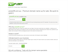 Tablet Screenshot of powerlift.com.au