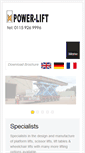 Mobile Screenshot of powerlift.co.uk
